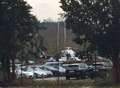 Air ambulance lands in Porsche car park