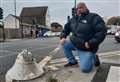 'I will get arrested over danger bollard'