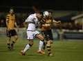 Stones beaten by 10-man Sutton