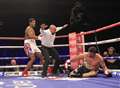 Gillingham boxing referee avoids a KO