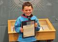 Bravery award for boy after horror smash