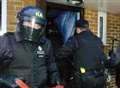 Eight charged after drugs swoop