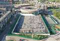 Drone pictures show progress of huge new primary school