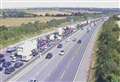 Long delays on Crossing approach after M25 crash