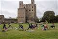 Special castle session in memory of yoga teacher