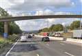 Suspected migrants found on M20 hard shoulder