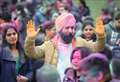 Awash with colour at Kent's biggest Holi festival