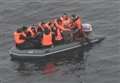 Two boatloads of migrants picked up