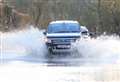 Flooded road forced to shut