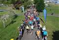 Charity bike ride attracts more than 400 cyclists