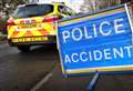 Four in hospital after car crash