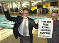 Newspaper's role in saving swim pool