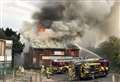 Devastating blaze at town centre shop