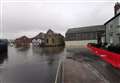 Creek bursts banks after tidal surge