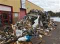 Mountain of rubbish fly-tipped on estate now gone