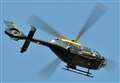 Police helicopter searched for suspects after lorry theft