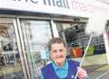 Shopping centre cleaner turns 93