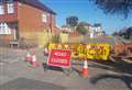 Sinkhole forces road closure