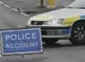 Horse box in pile-up on M20