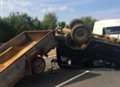 Vehicle overturned on A228