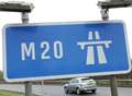 Crash closes motorway lanes during rush hour