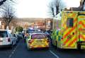 Man and child injured in crash