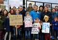 Protest over 'unfair' school admissions plans