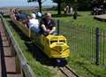 Anger after mini train crash leaves children injured