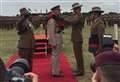 Prince of Wales arrives at barracks