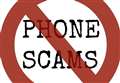 Pensioner defrauded in phone scam