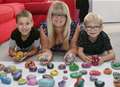 Family's painted stones idea rocks