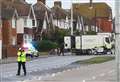 Bomb disposal teams cordon cannabis house