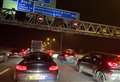 Delays on M25 after crash