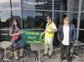 Protest over rail fare rises