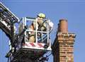 Chimney fire "was like a rocket taking off"