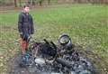 Boy’s beloved quad bike stolen and torched