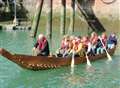 Successful launch of replica of Dover's Bronze Age boat