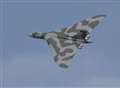 Kent flypast for Vulcan's final journey