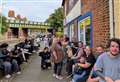 ‘It’s a full military operation’: More than 300 people queue outside tattoo shop