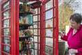 Red phone box transformed into food larder to help vulnerable villagers