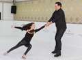 England and Arsenal legend takes to the ice