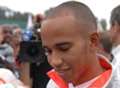 Hamilton thrills fans at Brands