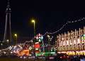 Lighting the sky Blackpool style