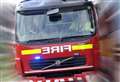 Crews battle roof fire 