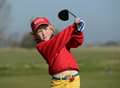 Airline fly to the rescue for young golf star