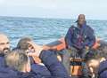 Sea safari adventure for ex-England star Ian Wright