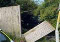 Car ploughs into councillor's garage 