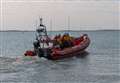 Youngsters swept out to sea in inflatable pool