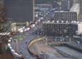 Traffic chaos eased in Dover after 80mph winds 