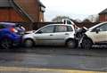 Multi-car crash blocks ring road